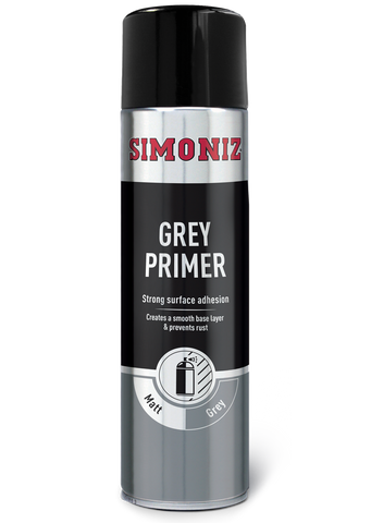 Simoniz White Primer Acrylic Aerosol Auto Car Spray Paint 500ml 